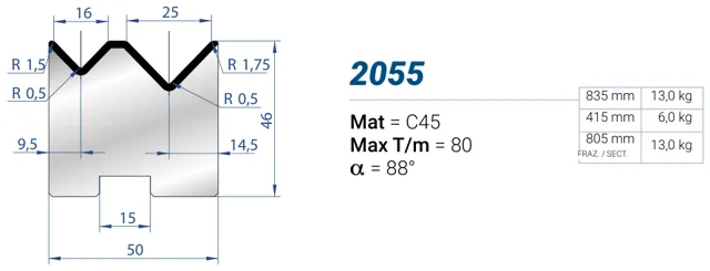 Eurostamp 2055-805F