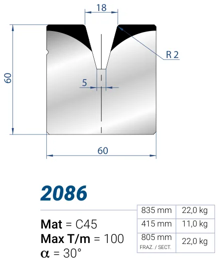 Eurostamp 2086-805F