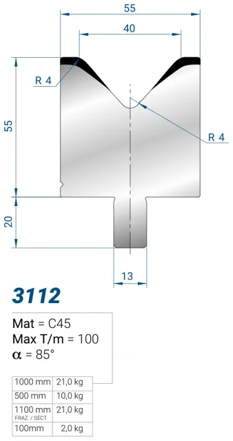 Eurostamp 3112-1100F