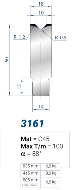 Eurostamp 3161-805F