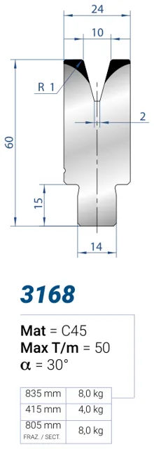 Eurostamp 3168-805F