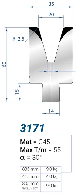 Eurostamp 3171-805F