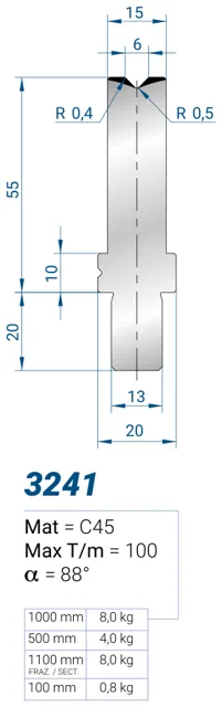 Eurostamp 3241-1100F