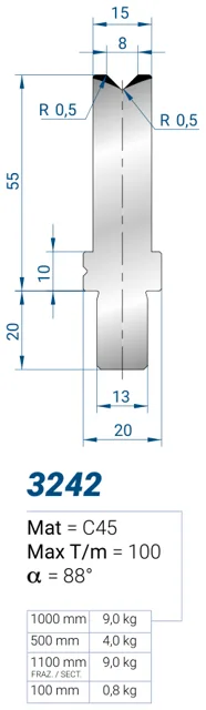 Eurostamp 3242-1100F