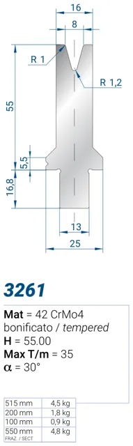 Eurostamp 3261-550F