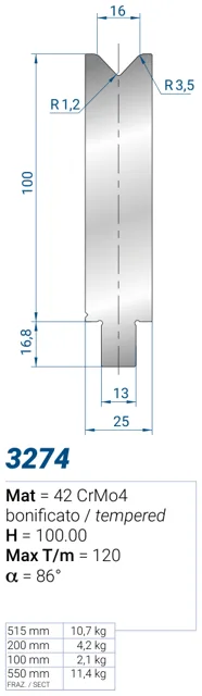 Eurostamp 3274-100